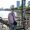Frankfurt Main Demir yaya köprüsü